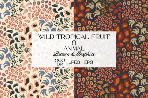 Download Tropical Fruit Abstract Pattern - Abstract pattern Collection