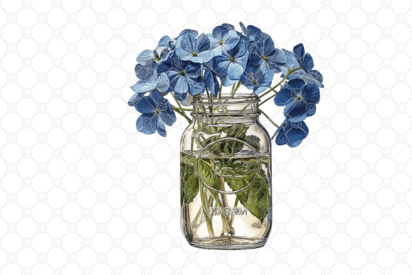 Download Flower PNG, Blue Hydrangea PNG, 024 - Premium Resources