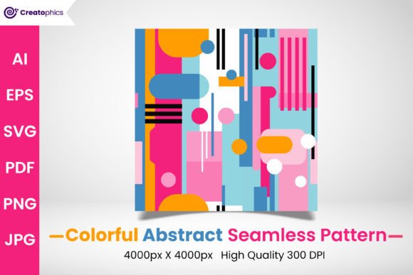 Download Colorful Seamless Abstract Pattern - Abstract pattern Collection
