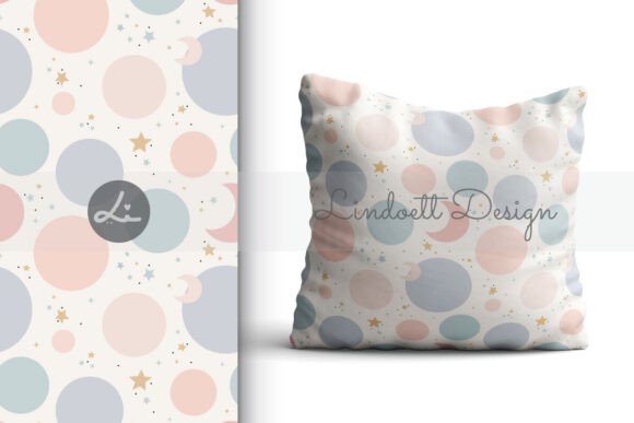 Download Abstract Pattern with Circles and Stars - Abstract pattern Collection