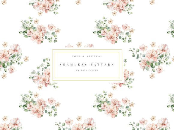 Download Watercolor Floral Digital Paper - Premium Resources